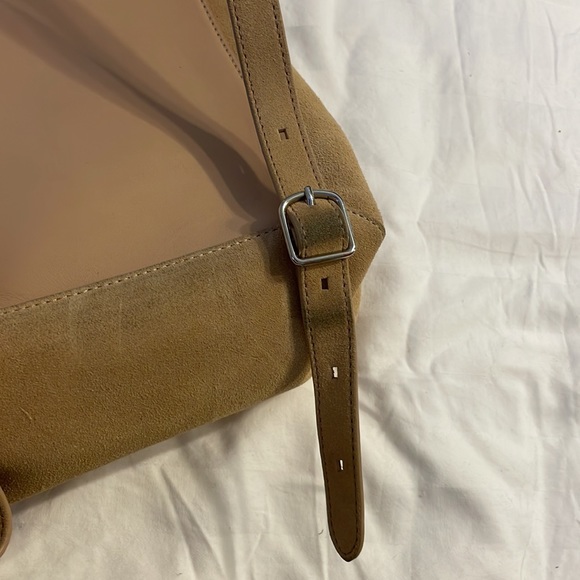 LOEFFLER RANDALL LEATHER SUEDE BACKPACK - Picture 10 of 16